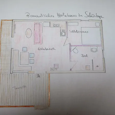 Romantisches Holzhaus