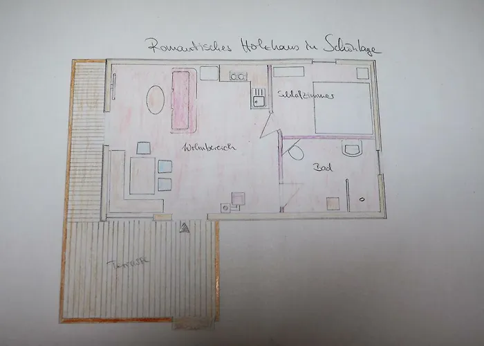 Romantisches Holzhaus